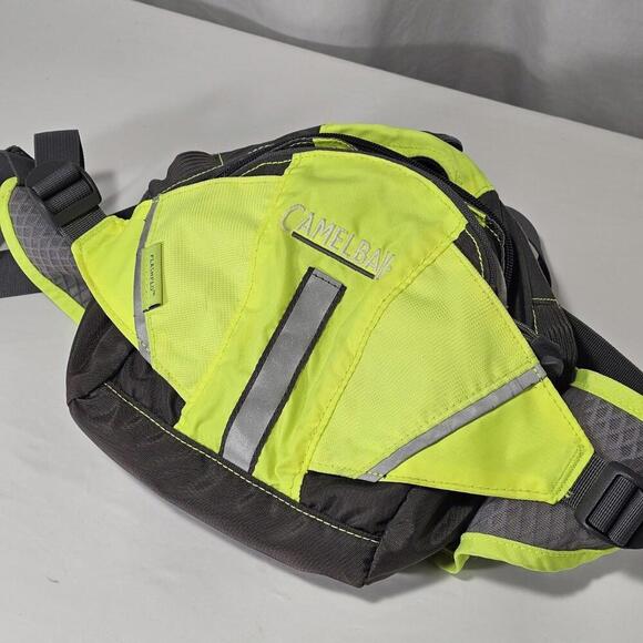 Camelbak Flashflo Hydration Fanny Pack Hiking Waist Pack Neon Yellow No Bladder - Picture 1 of 7